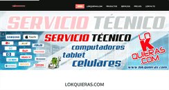 Desktop Screenshot of lokquieras.com